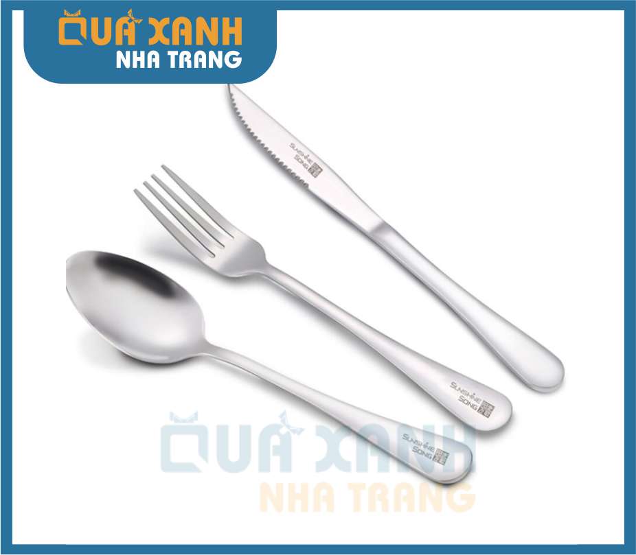 Bộ Muỗng Dao Dĩa Inox